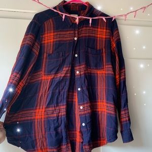 Cute thin plaid flannel